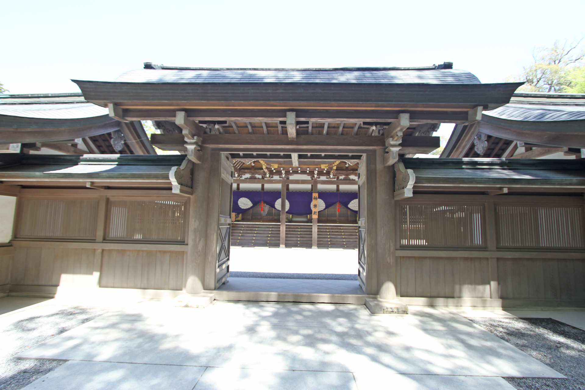 伊勢神宮内宮神楽殿その壱