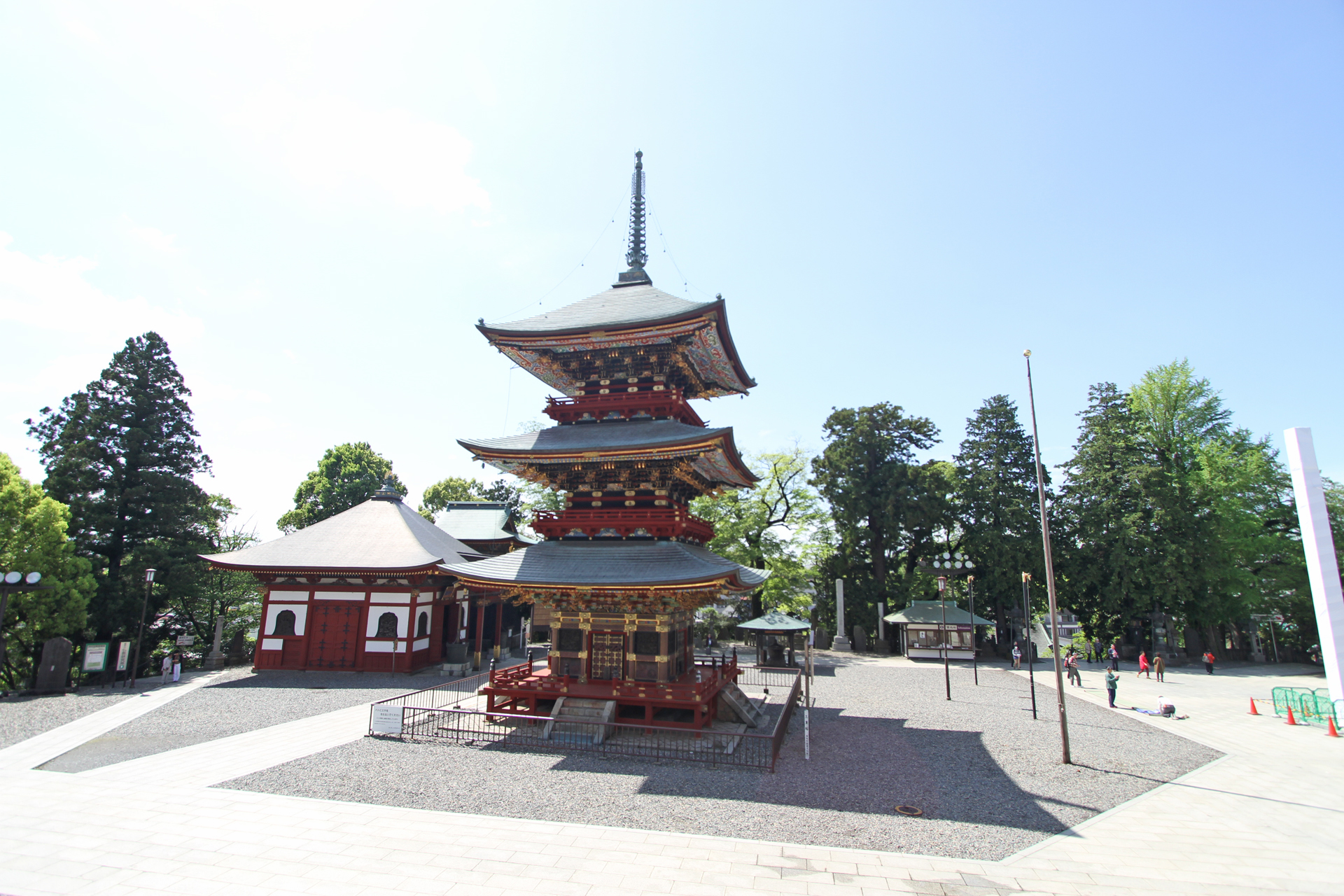 成田山新勝寺三重塔その壱