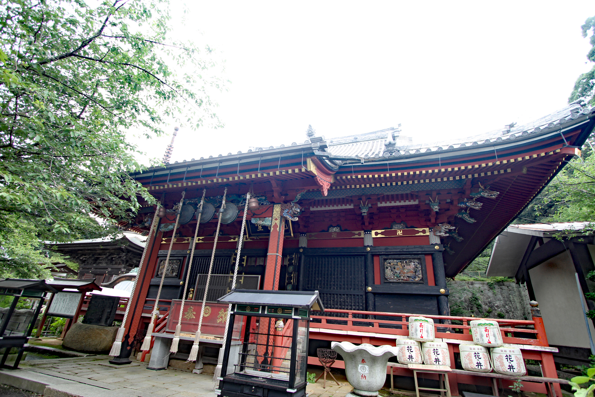 椎尾山薬王院本堂1