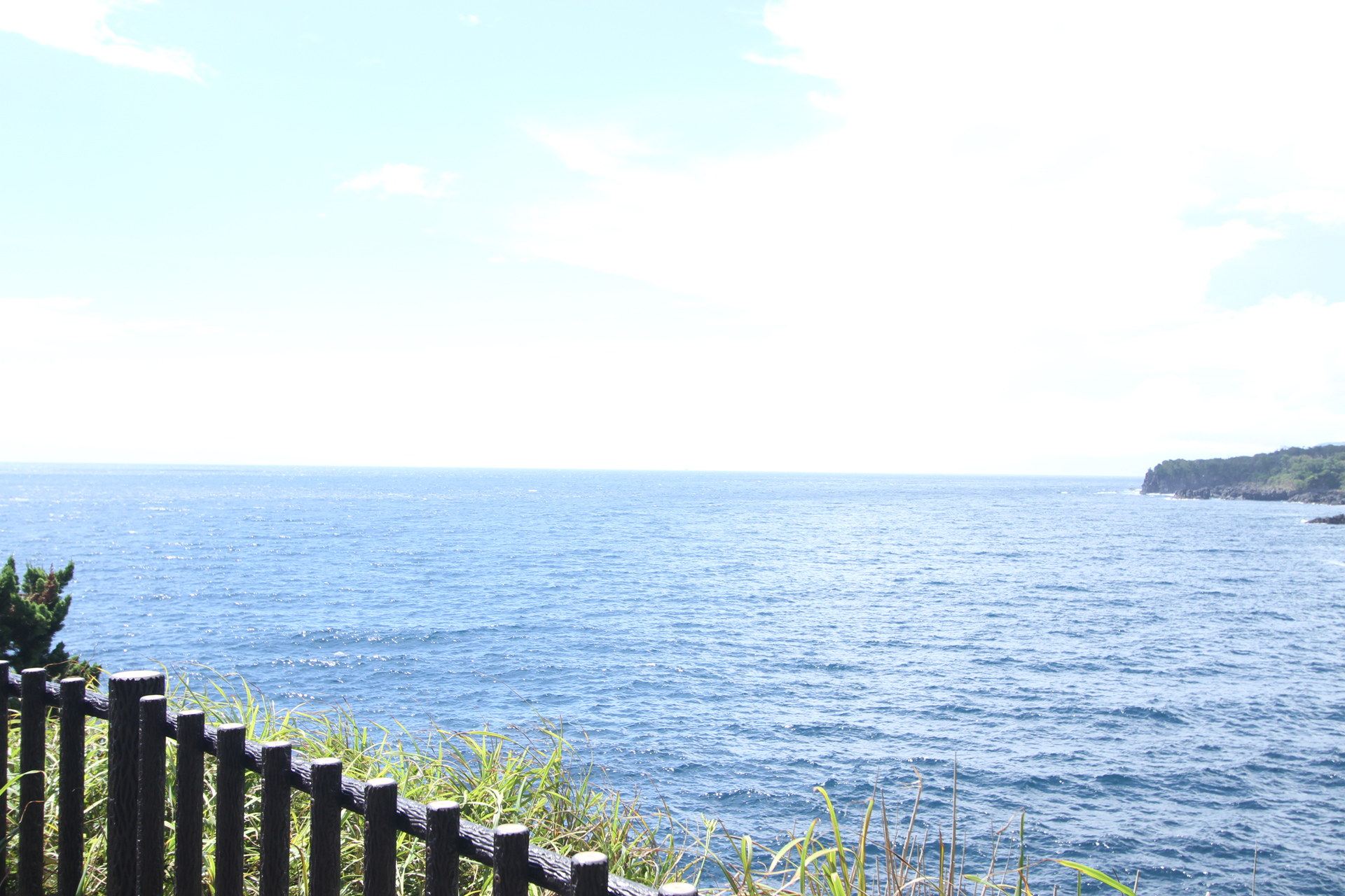 城ヶ崎海岸から見た海1