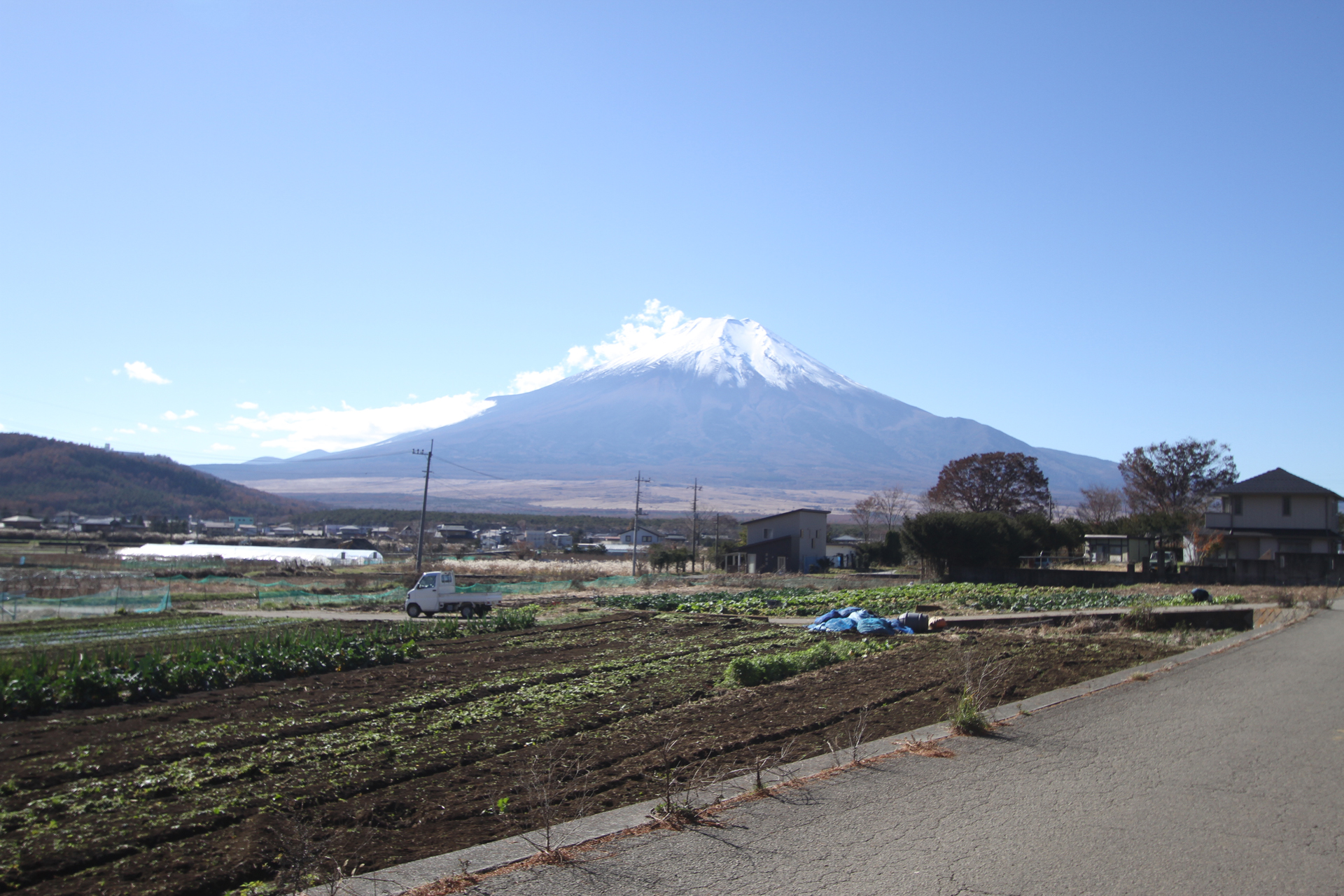 山梨県でみた富士山弐
