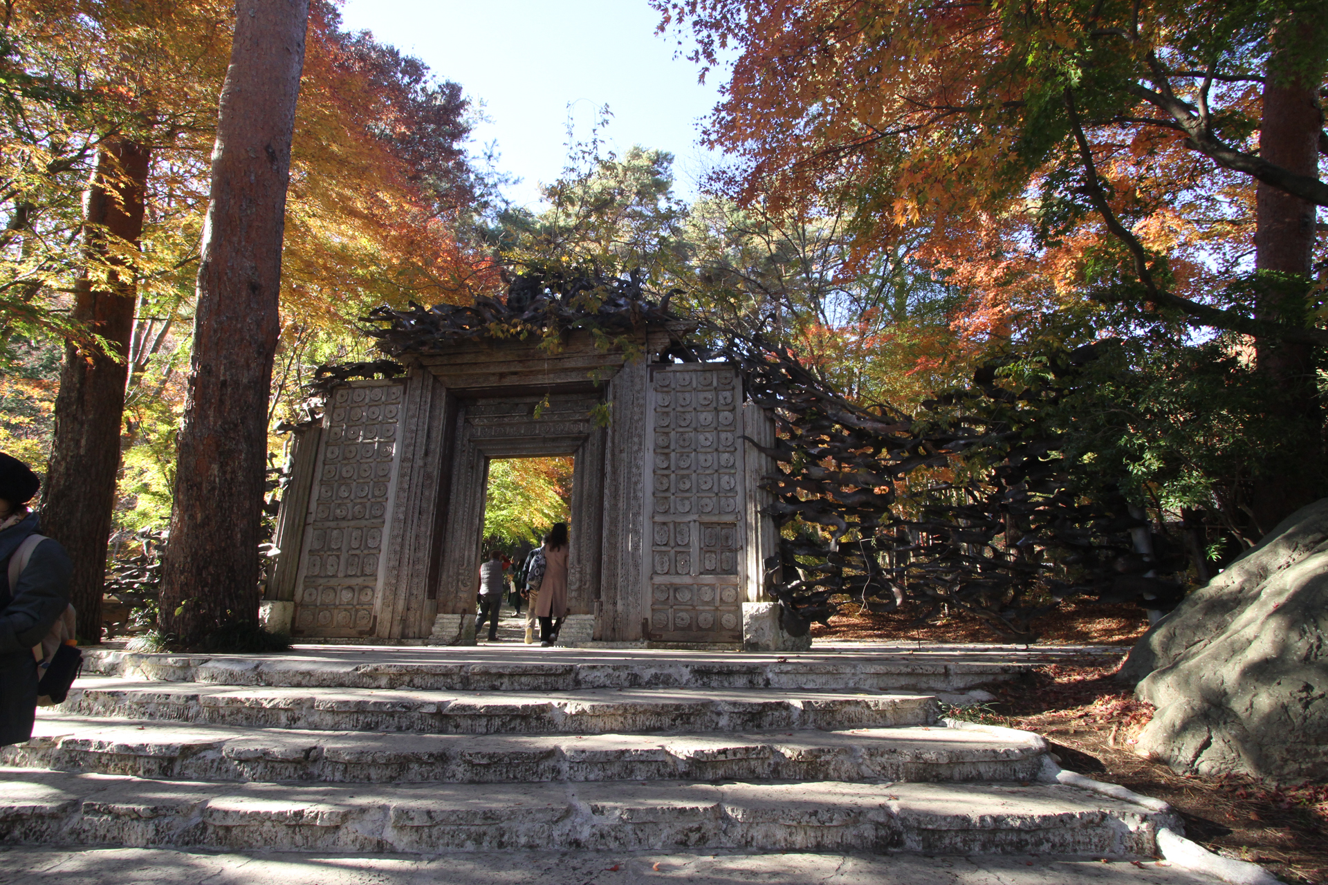 河口湖紅葉回廊久保田一竹美術館