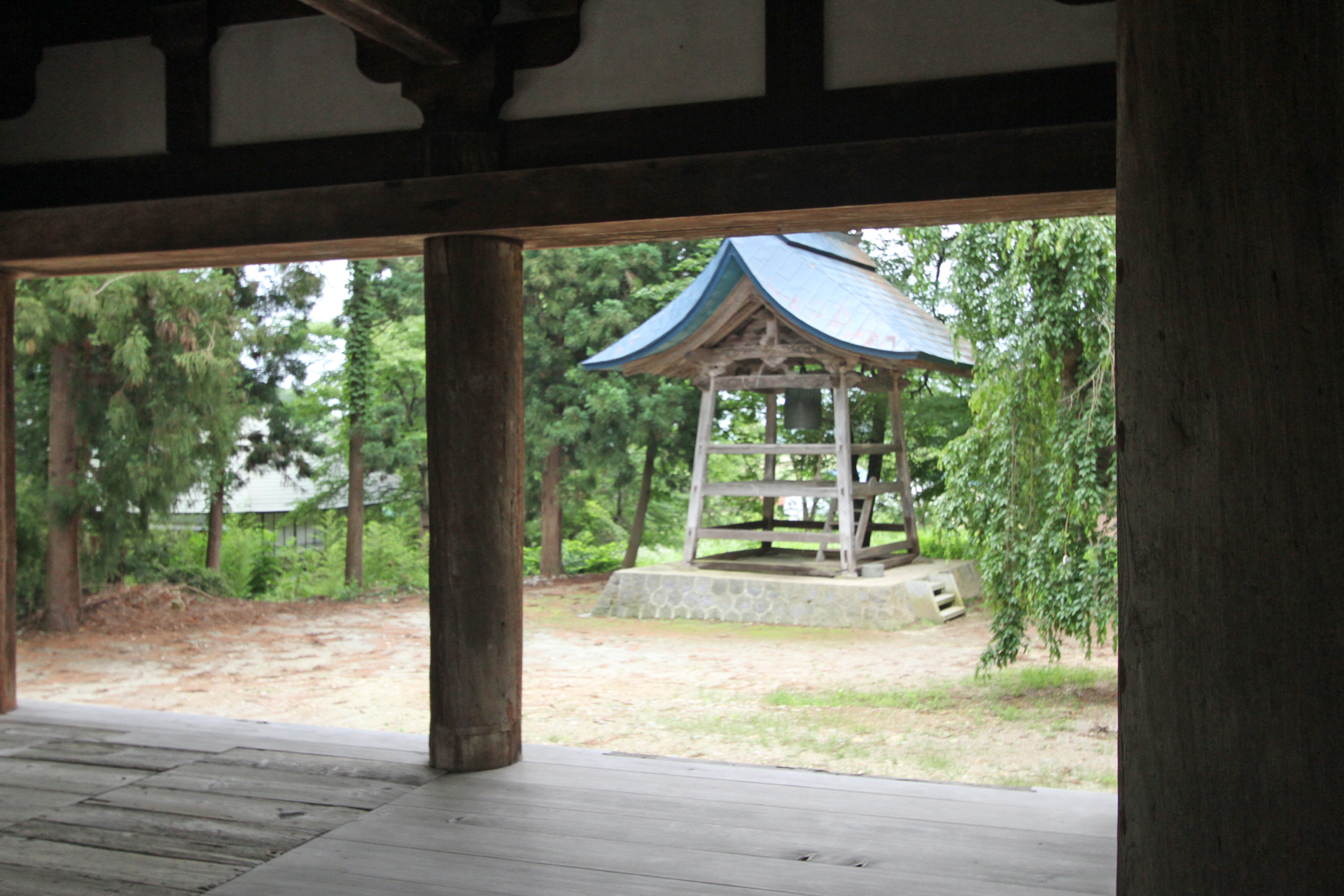 新宮熊野神社 長床の鐘付堂壱