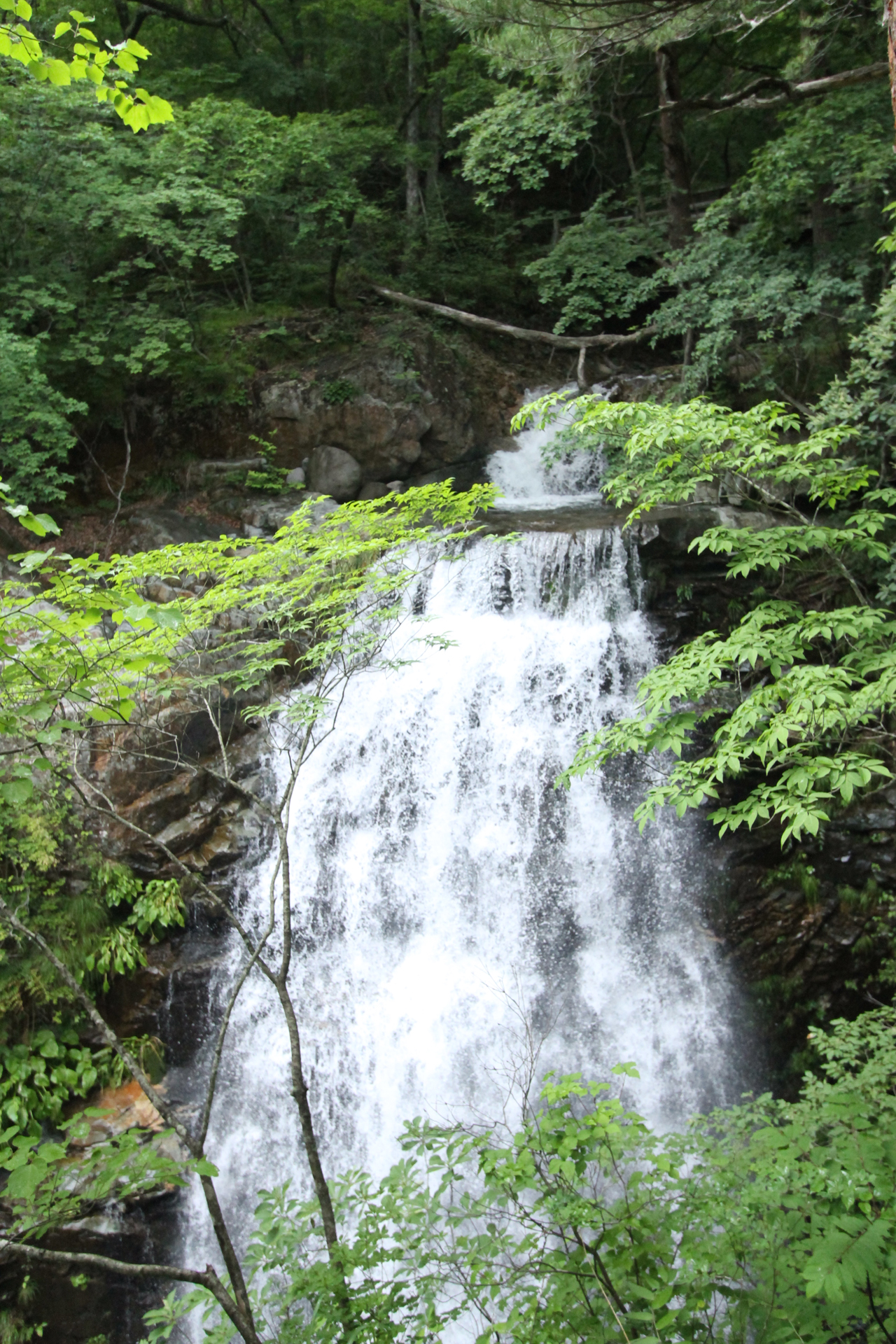 龍王峡の虹見の滝Ⅱ