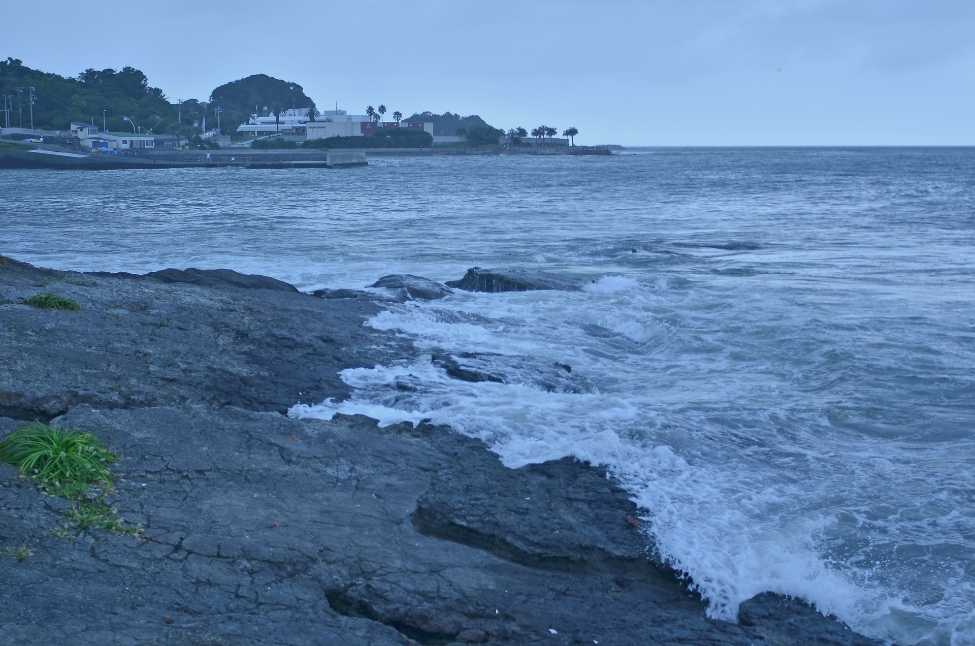 観音崎の海弐