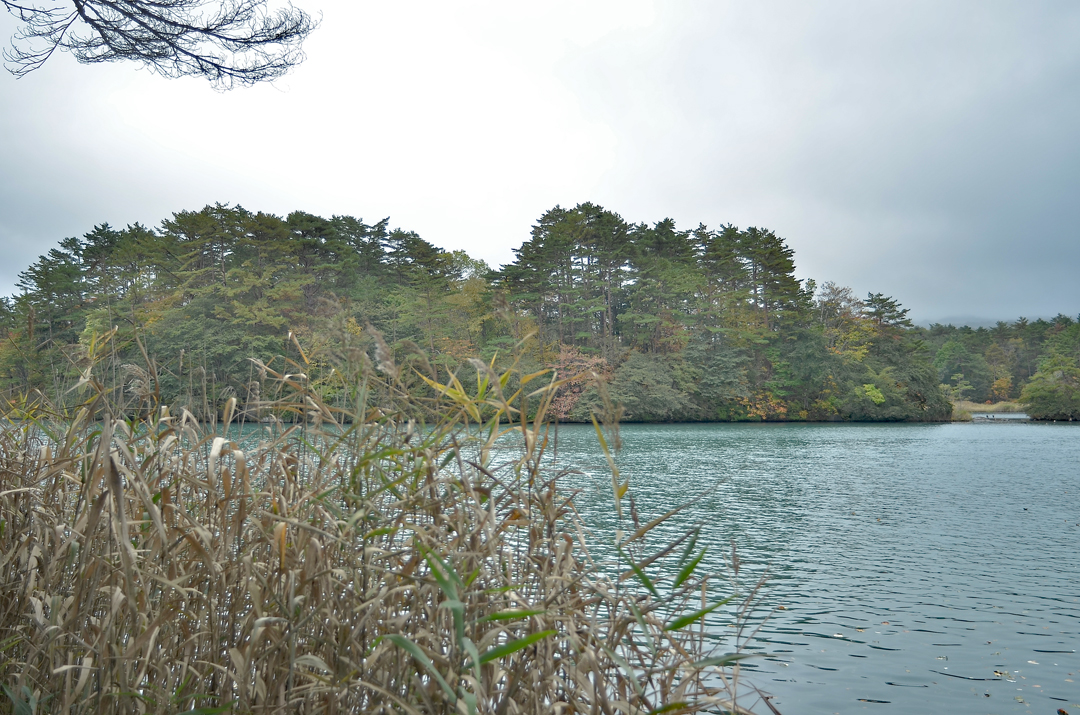 五色沼毘沙門沼参